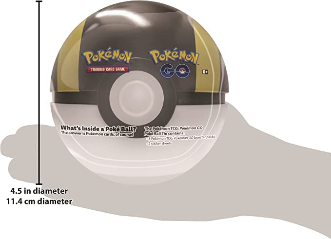 Pokemon TCG: Pokemon Go Poke Ball Tin - Black Ultra Ball - 2