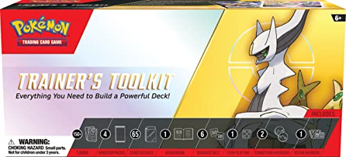 Pokemon TCG: Trainer’s Toolkit 2023 - 4 Packs, Promos, Accessories - 7