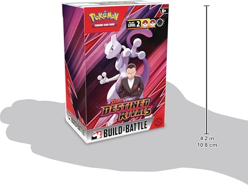 Pokemon TCG: Scarlet & Violet - Destined Rivals - Build & Battle Box - 4 Packs - 2