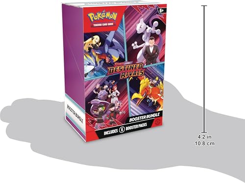 Pokemon TCG: Scarlet & Violet - Destined Rivals Booster Bundle - 6 Packs - 2