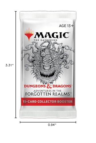 Magic: The Gathering Adventures in The Forgotten Realms Collector Booster | 15 Magic Cards - 2