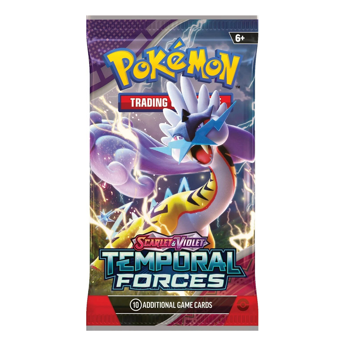 POKEMON TCG Scarlet & Violet Temporal Forces Single Booster Pack - Trading Card Games - 4