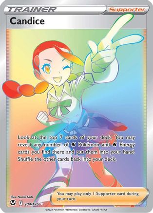 Candice 204/195 - Pokemon Silver Tempest Holofoil - Single Cards