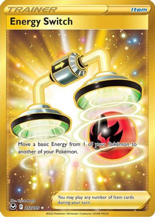 Energy Switch 212/195 - Pokemon Silver Tempest Holofoil - Single Cards