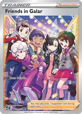 Friends in Galar TG23/30 - Pokemon Silver Tempest Trainer Gallery Holofoil - Single Cards