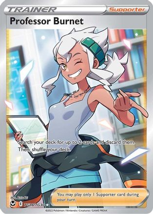 Professor Burnet TG26/30 - SWSH12 Silver Tempest Trainer Gallery Holofoil - Single Cards