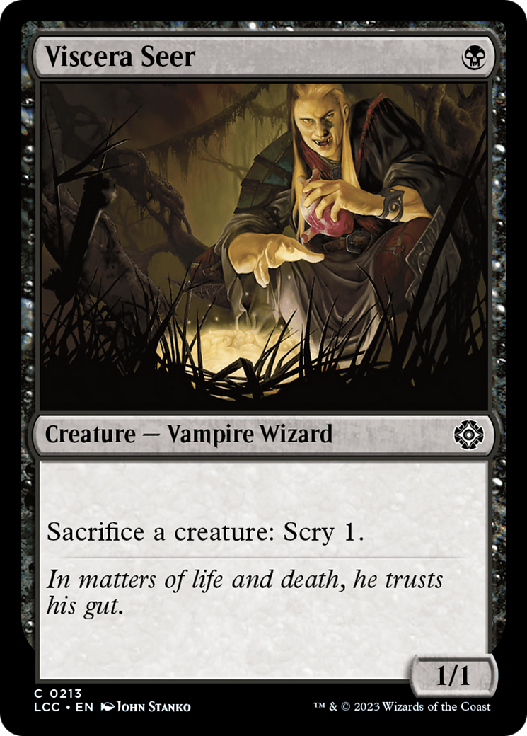Viscera Seer (LCC-213) - The Lost Caverns of Ixalan Commander - Magic The Gathering - Single Cards