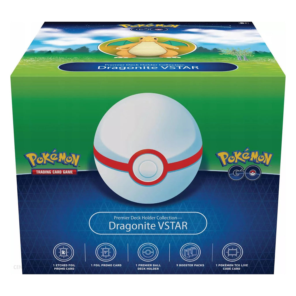 Pokemon GO Premier Deck Holder Collection Dragonite VSTAR POKEMON TCG - Trading Card Games - 2