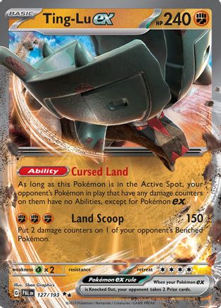 Ting-Lu ex (127) [SV02] Pokemon SV02: Paldea Evolved - Single Cards