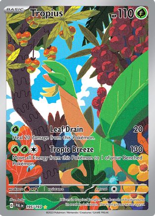 Tropius - 195/193 (195) [SV02] Pokemon SV02: Paldea Evolved - Single Cards