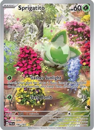 Sprigatito - 196/193 (196) [SV02] Pokemon SV02: Paldea Evolved - Single Cards