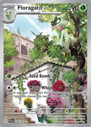 Floragato - 197/193 (197) [SV02] Pokemon SV02: Paldea Evolved - Single Cards