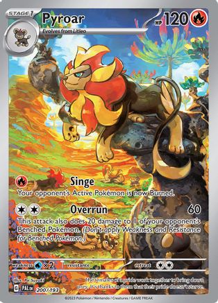 Pyroar - 200/193 (200) [SV02] Pokemon SV02: Paldea Evolved - Single Cards