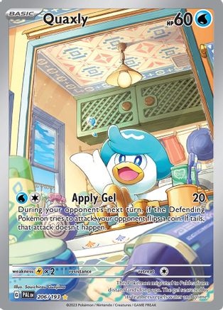 Quaxly - 206/193 (206) [SV02] Pokemon SV02: Paldea Evolved - Single Cards