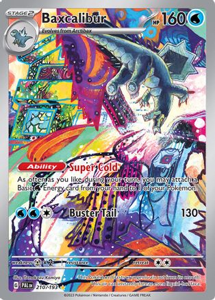Baxcalibur - 210/193 (210) [SV02] Pokemon SV02: Paldea Evolved - Single Cards