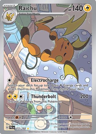 Raichu - 211/193 (211) [SV02] Pokemon SV02: Paldea Evolved - Single Cards