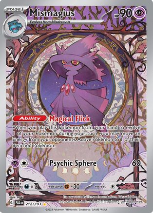 Mismagius - 212/193 (212) [SV02] Pokemon SV02: Paldea Evolved - Single Cards