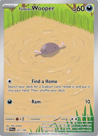 Paldean Wooper - 221/193 (221) [SV02] Pokemon SV02: Paldea Evolved - Single Cards