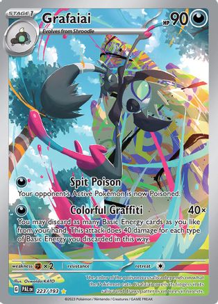 Grafaiai - 223/193 (223) [SV02] Pokemon SV02: Paldea Evolved - Single Cards
