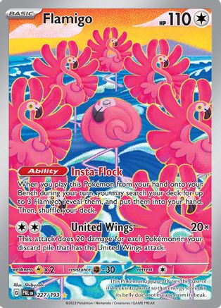 Flamigo - 227/193 (227) [SV02] Pokemon SV02: Paldea Evolved - Single Cards
