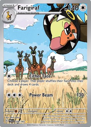 Farigiraf - 228/193 (228) [SV02] Pokemon SV02: Paldea Evolved - Single Cards