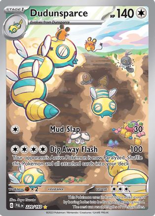 Dudunsparce - 229/193 (229) [SV02] Pokemon SV02: Paldea Evolved - Single Cards