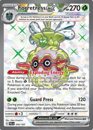 Forretress ex - 230/193 (230) [SV02] Pokemon SV02: Paldea Evolved - Single Cards