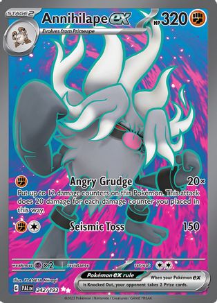 Annihilape ex - 242/193 (242) [SV02] Pokemon SV02: Paldea Evolved - Single Cards