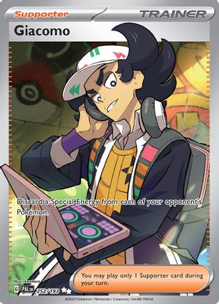 Giacomo - 252/193 (252) [SV02] Pokemon SV02: Paldea Evolved - Single Cards