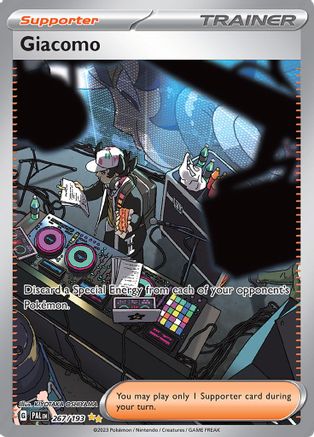 Giacomo - 267/193 (267) [SV02] Pokemon SV02: Paldea Evolved - Single Cards
