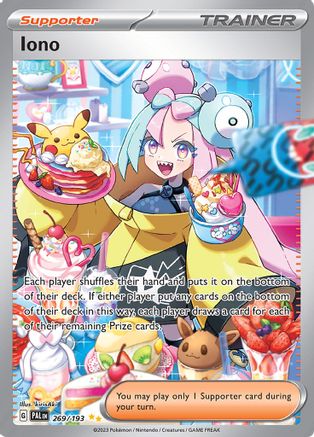Iono - 269/193 (269) [SV02] Pokemon SV02: Paldea Evolved - Single Cards