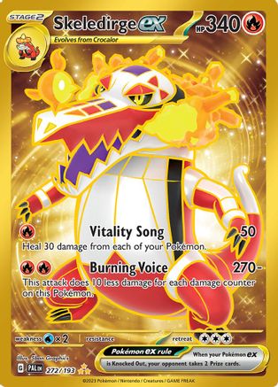 Skeledirge ex - 272/193 (272) [SV02] Pokemon SV02: Paldea Evolved - Single Cards