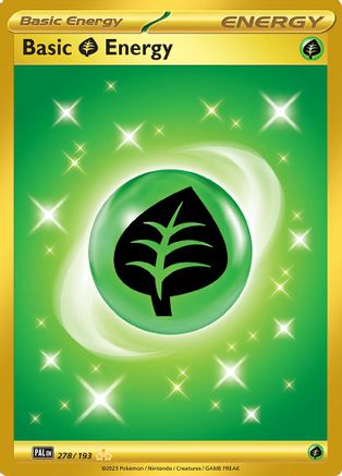Basic Grass Energy - 278/193 (278) [SV02] Pokemon SV02: Paldea Evolved - Single Cards