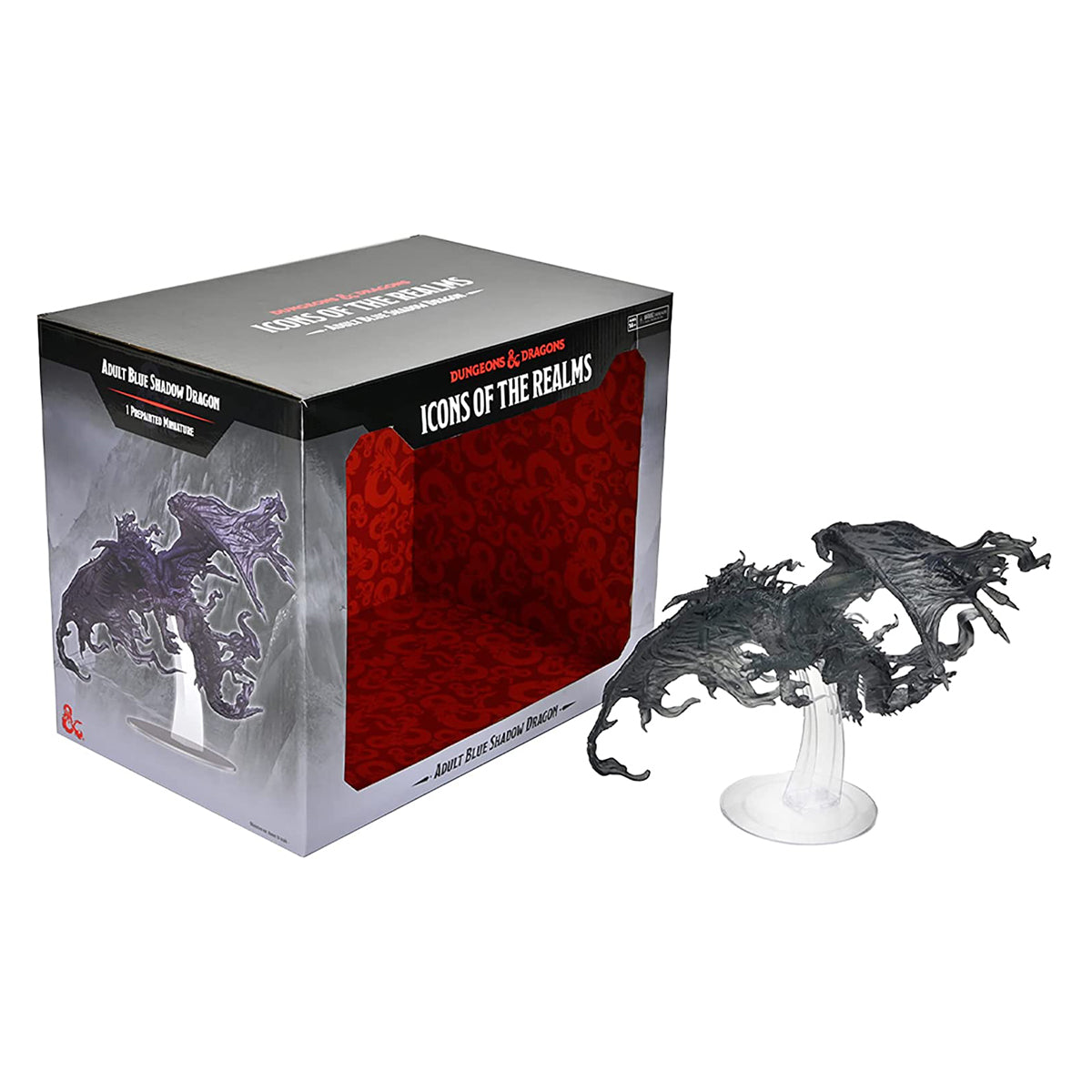 D&D Icons of the Realms Adult Blue Shadow Dragon - Miniatures - 5