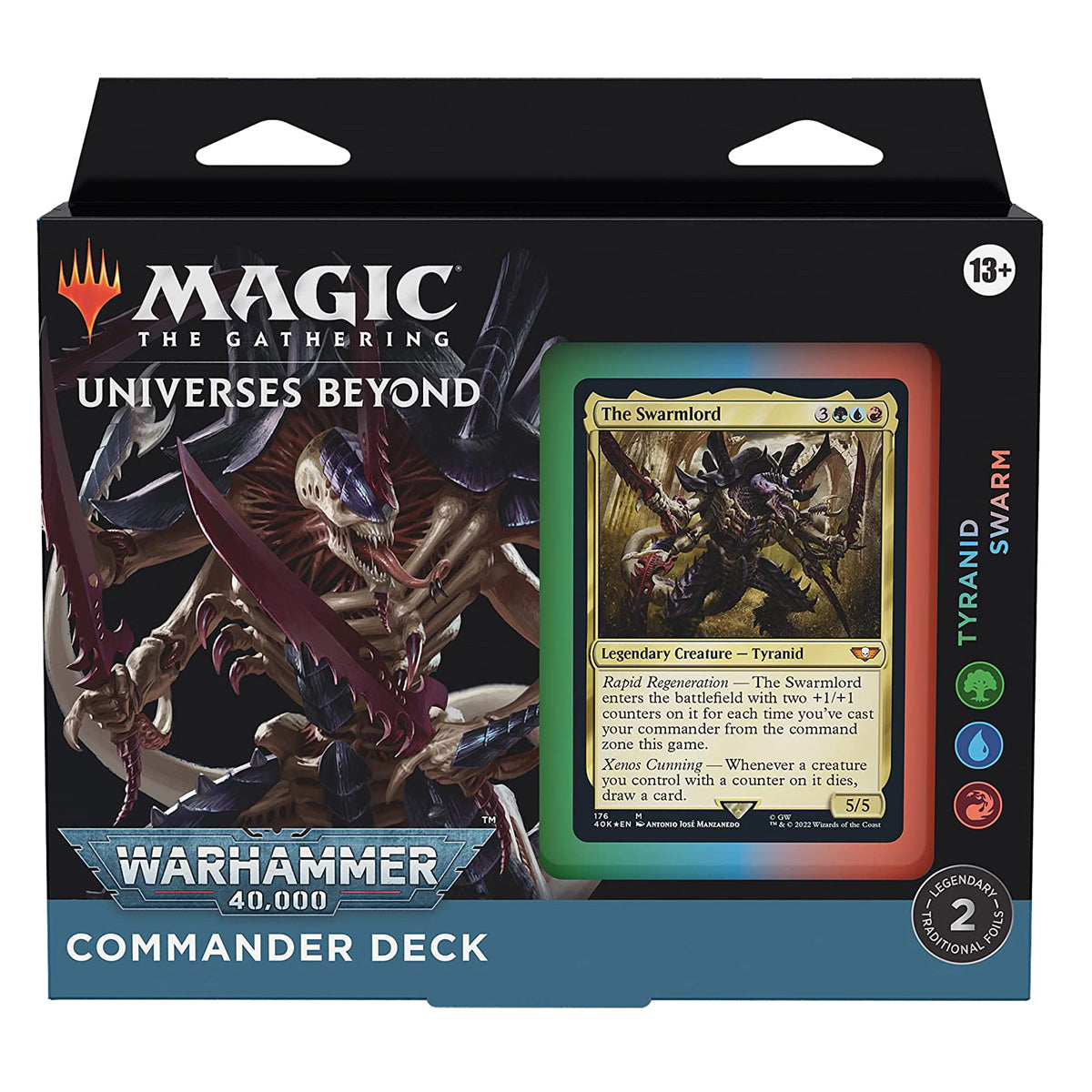 Magic Warhammer 40K Universes Beyond Commander Decks Regular Edition (Set of 4) - Trading Card Games - 6