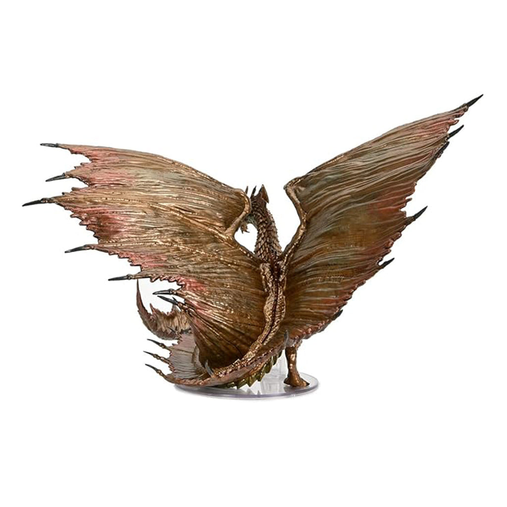 D&D Icons of the Realms Adult Brass Dragon - Miniatures - 6
