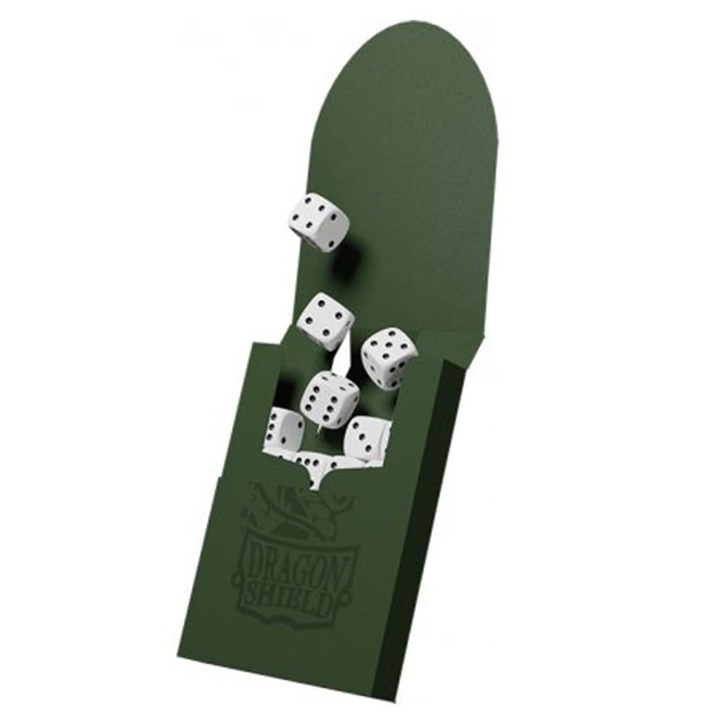 Dragon Shield Cube Shell Deck Box Forest Green - Deck Boxes - 4