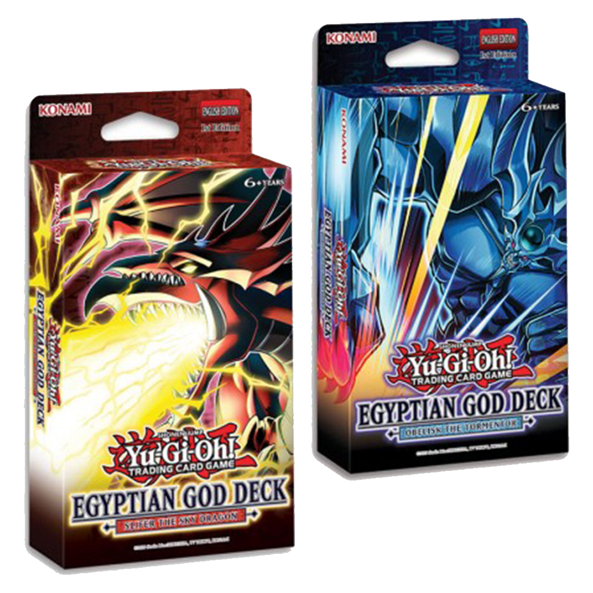 Egyptian Gods Decks 1st Edition (Pair) YuGiOh - Trading Card Games