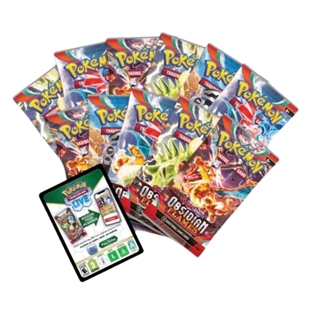 Pokemon TCG Scarlet & Violet Obsidian Flames Pokemon Center Elite Trainer Box - Trading Card Games - 2