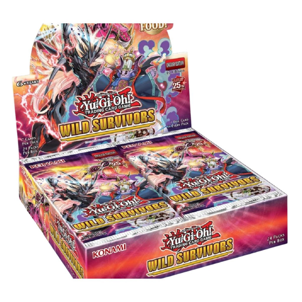 YuGiOh! Wild Survivors Booster Box - Trading Card Games