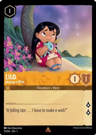 Lilo - Making a Wish (9/204) - The First Chapter - Lorcana - Single Cards