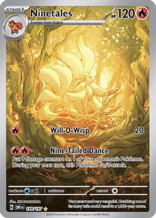 Ninetales -199/197 (199) [SV03] Pokemon SV03: Obsidian Flames - Single Cards