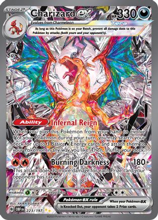 Charizard ex - 223/197 (223) [SV03] Pokemon SV03: Obsidian Flames - Single Cards