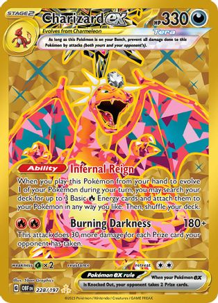 Charizard ex - 228/197 (228) [SV03] Pokemon SV03: Obsidian Flames - Single Cards