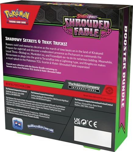 POKEMON TCG: SCARLET AND VIOLET SHROUDED FABLE BOOSTER BUNDLE - 3