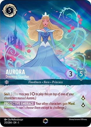 Aurora - Dreaming Guardian (Enchanted) (213/204) - The First Chapter Holofoil - Lorcana - Single Cards