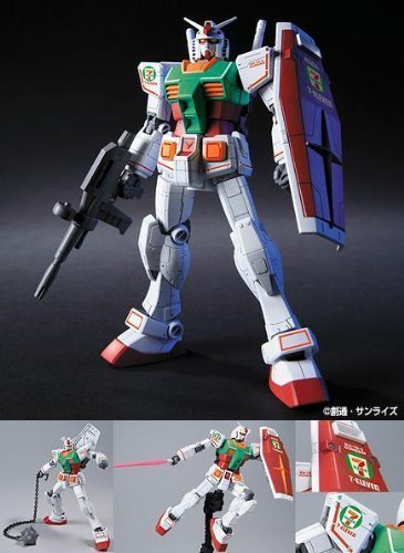 BANDAI HG RX-78-2 Gundam Ver.G30th Seven Eleven Limited