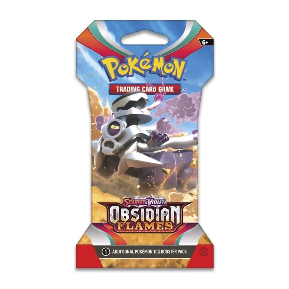 Pokemon Scarlet & Violet 3 Obsidian Flames Sleeved Booster 8 Packs - 3