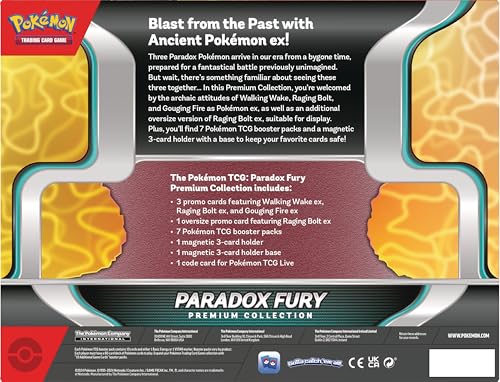 Pokemon TCG: Paradox Fury Premium Collection - 2024 Amazon Holiday Exclusive - 7