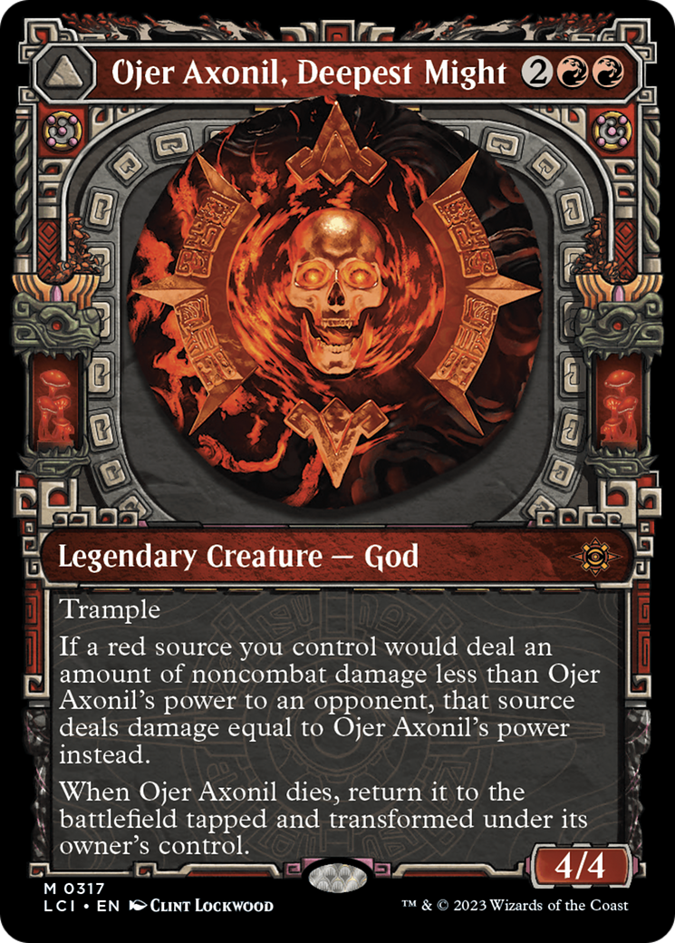 Ojer Axonil, Deepest Might (Showcase) (LCI-317) - The Lost Caverns of Ixalan - Magic The Gathering - Single Cards